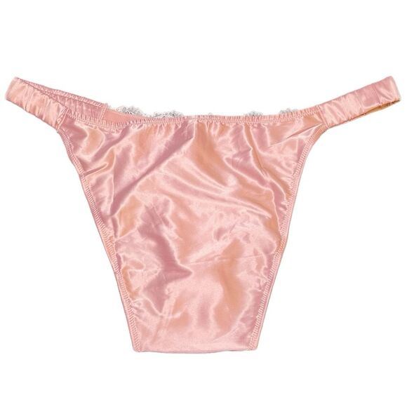 NWT Adore Me Averly Unlined Satin Bralette & Panty Set in Mellow Rose Size Large - Picture 9 of 12